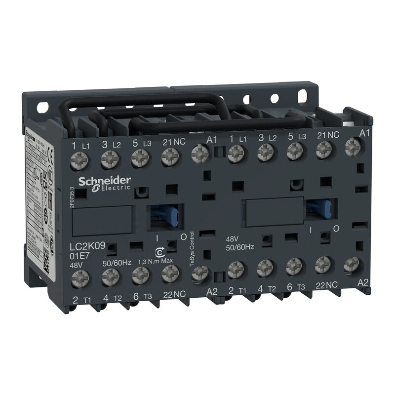 Suunnanvaihtokontaktori TeSys - LC2K0901P7 K 9A 230VAC 1av - Schneider Electric