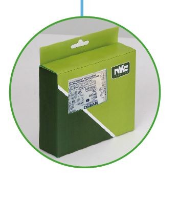 Elektroninen liitäntälaite NVC - Tulsa LED-virtal. 43W DALI/SWD - Black Box