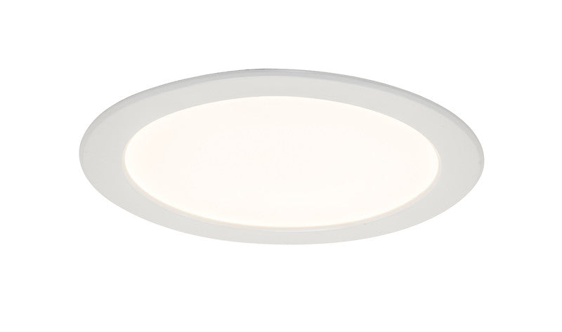 Alasvalo Flat R - 175 IP44 12W/830 DIM PCO WH. - Airam Pro